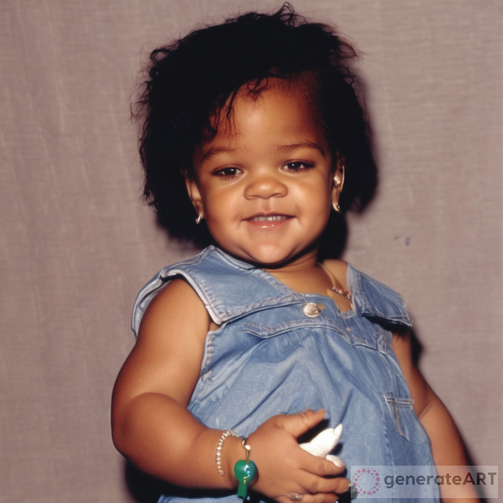 Rihanna Baby Picture Throwback