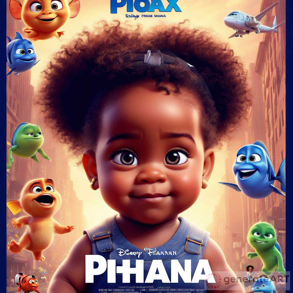 Rihanna Baby Picture Pixar Movie Poster