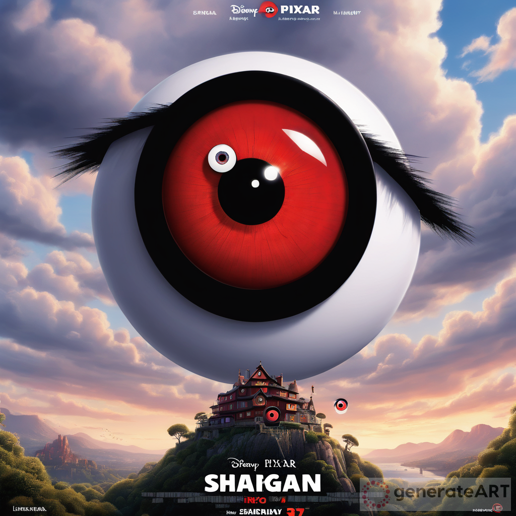 The Sharingan Eyes: Pixar Movie Poster