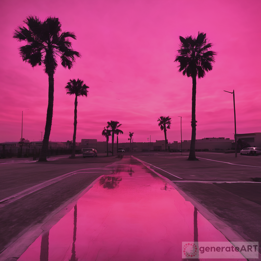 Breathtaking Pink Sunset Beauty
