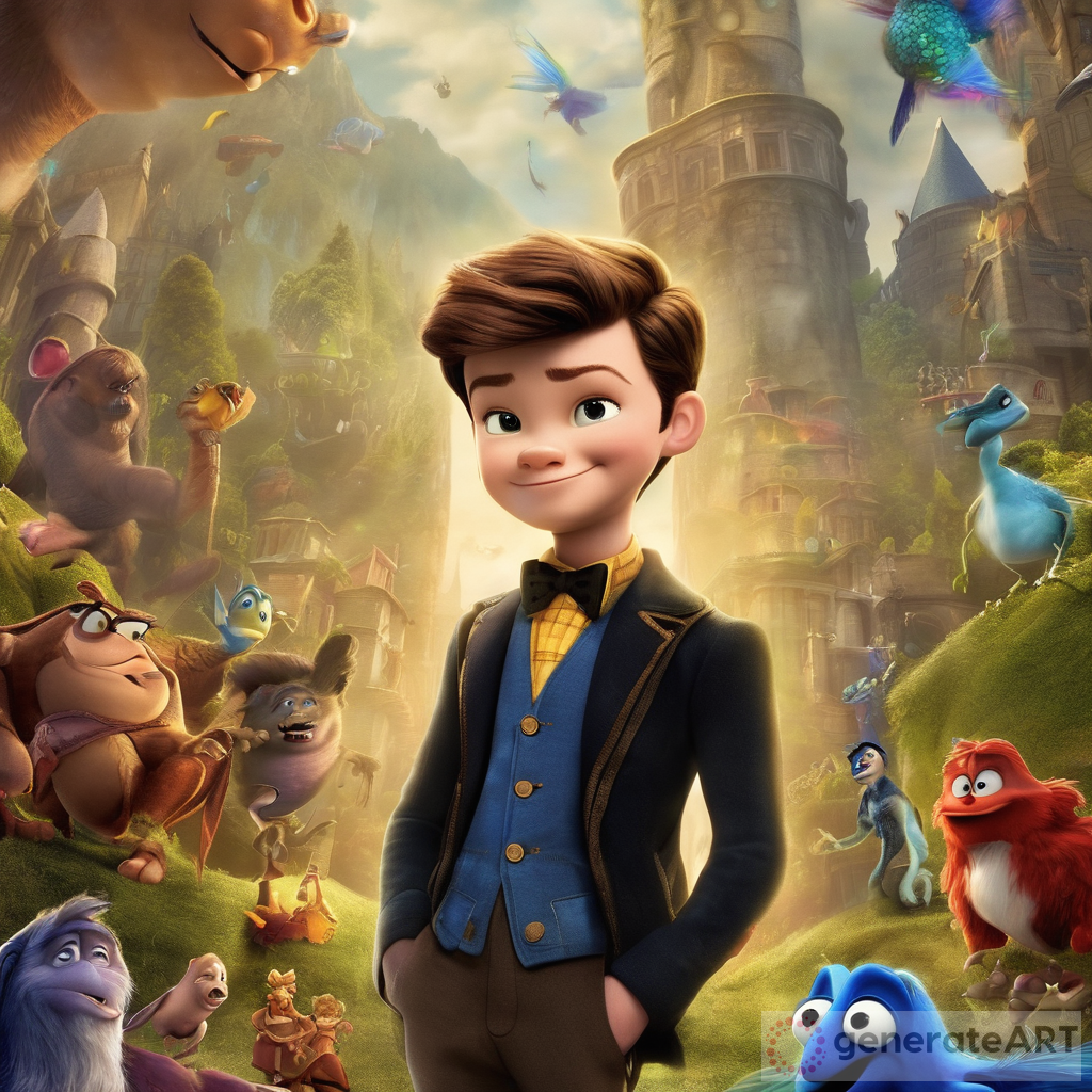 Enchanting Land of Stories with Chris Colfer & Pixar Poster