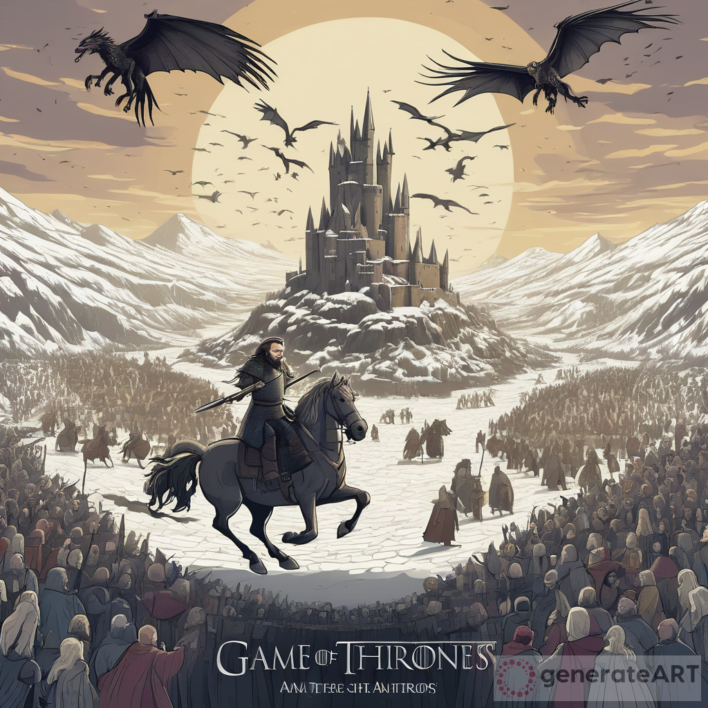 Whimsical Game of Thrones: Animated Fantasy Battles