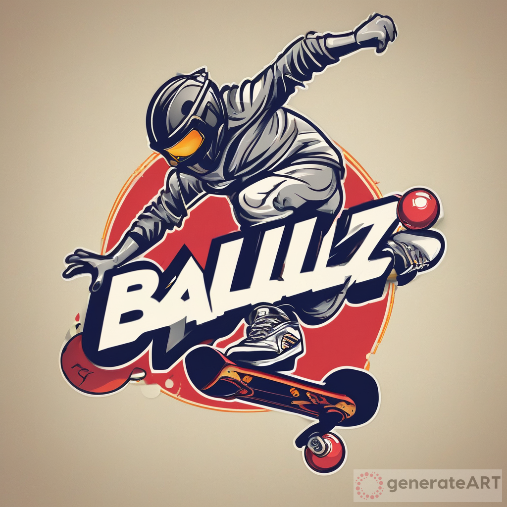 Bold Skate Logo Design: 'ballz'