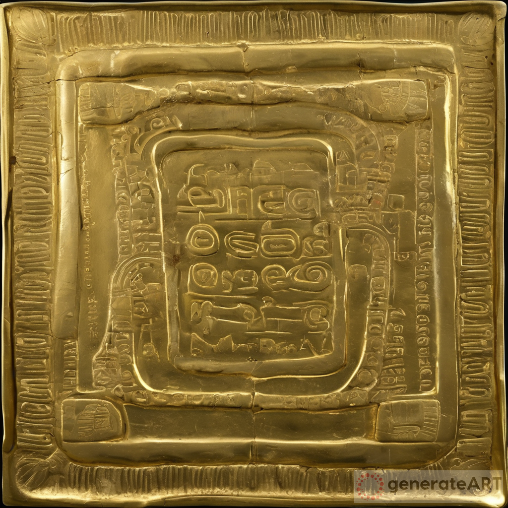 Misterio del Lingote de Oro con inscripción gigos