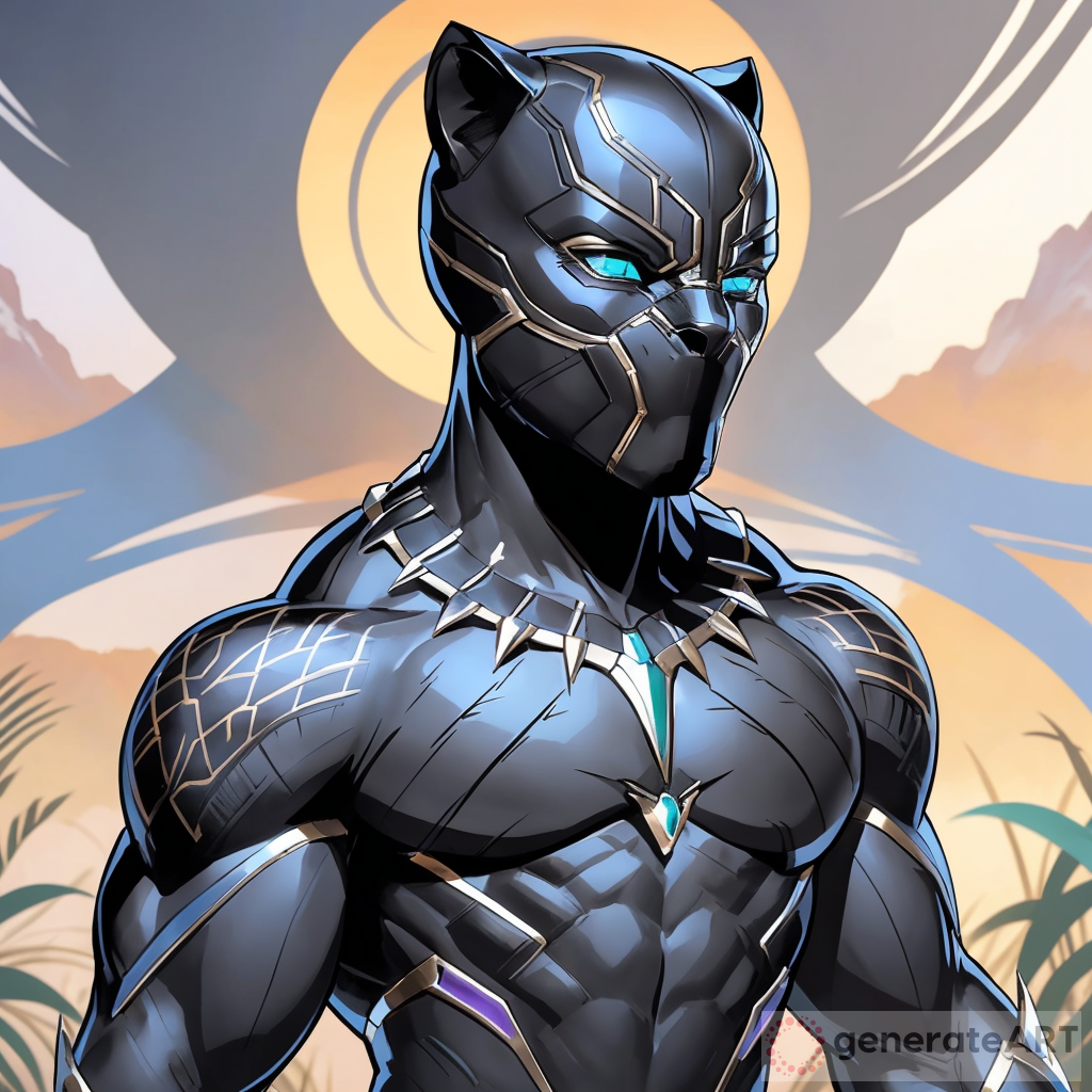 Majestic Black Panther: Symbol of Strength and Grace
