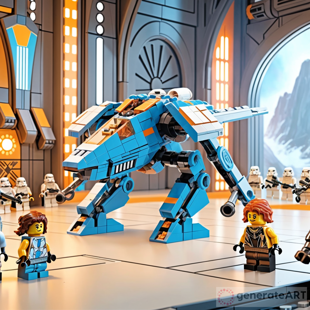 Build Your Galaxy with Lego Star Wars 2024 GenerateArt