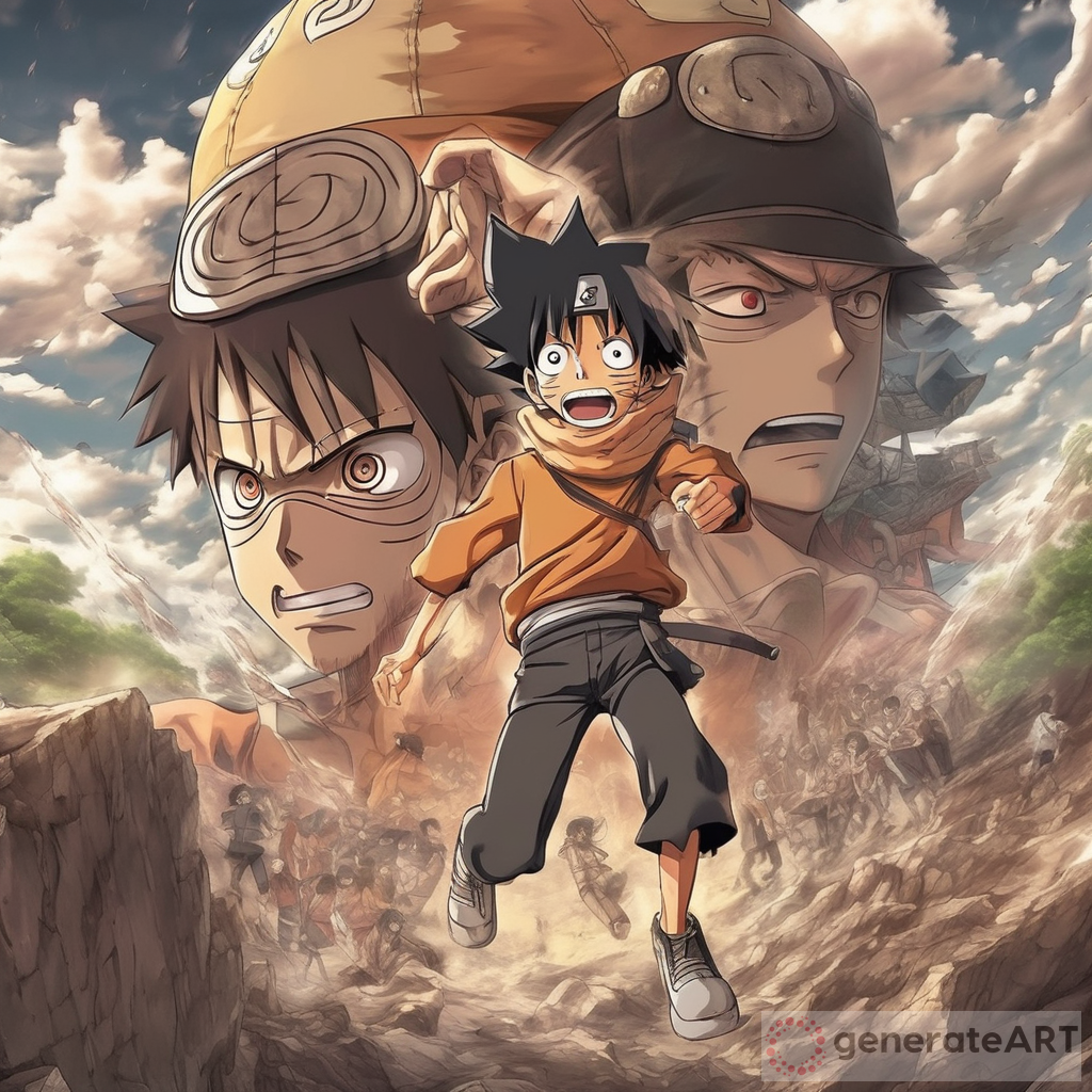 Naruto Luffy Eren Crossover: Ai Art Challenges & Teamwork