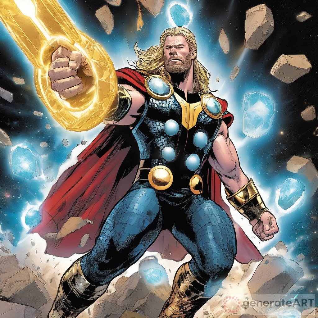 Thor Overpowers Universe with 5 Infinity Stones and Stormbreaker