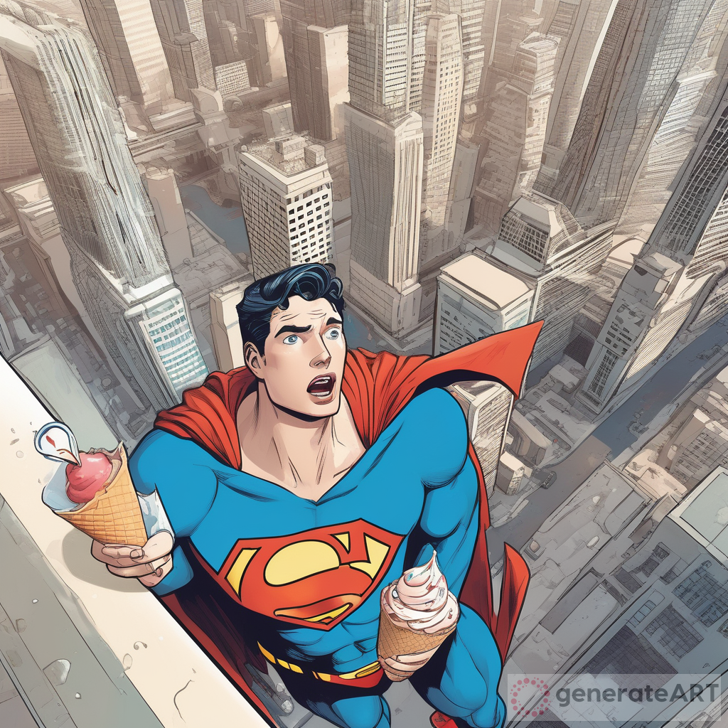Superman's Ice Cream Adventure in Future City