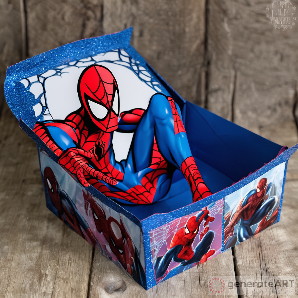 DIY Spiderman Valentine Box Ideas | GenerateArt