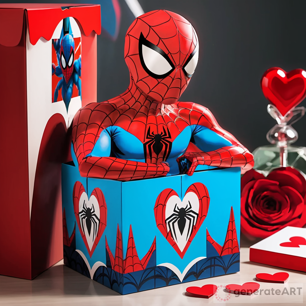 DIY Spiderman Valentine Box Crafts