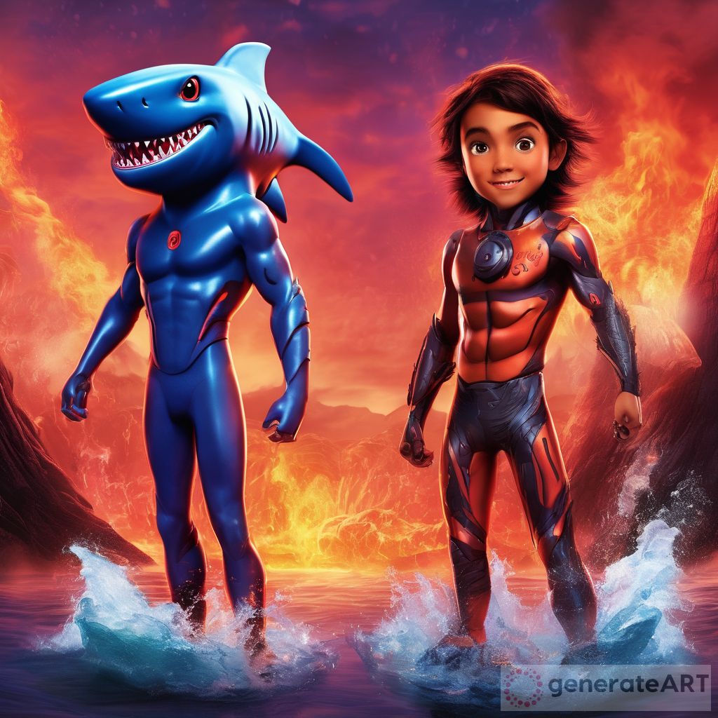 Fantastical Adventure with Shark Boy and Lava Girl