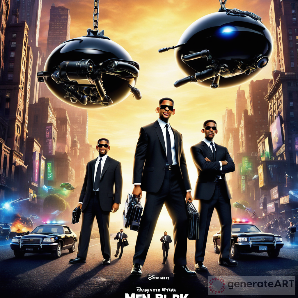 Will Smith in Pixar: Men in Black Poster