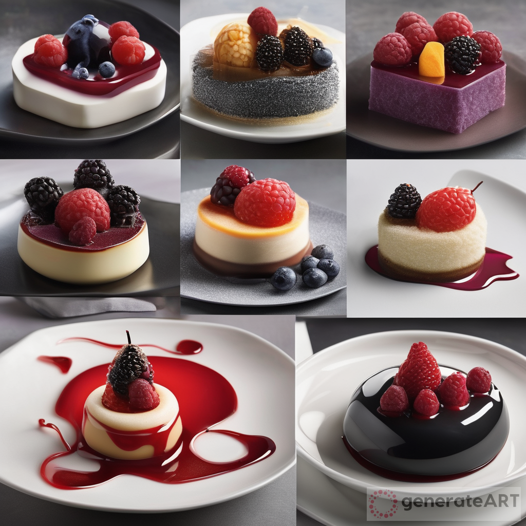 Culinary Art: Visually Stunning Desserts with Unexpected Flavors