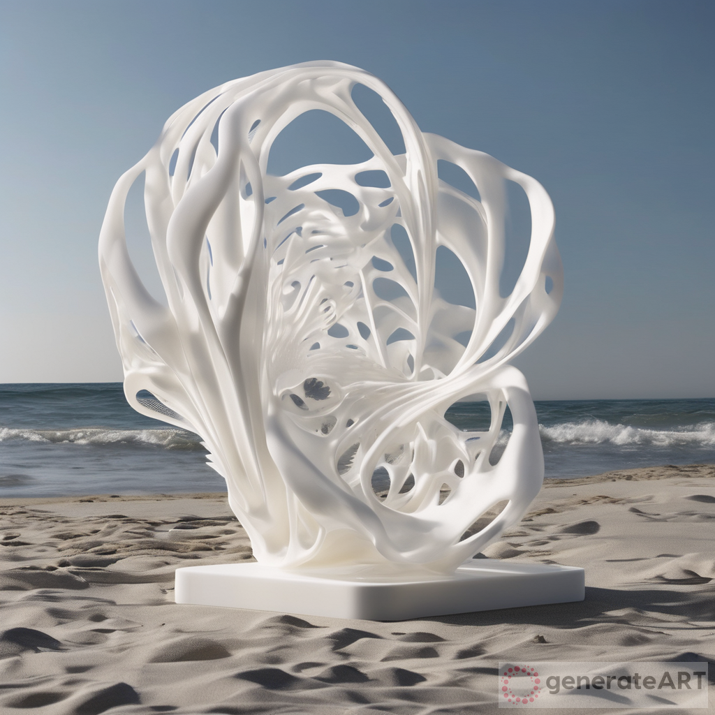 Dynamic 3D-Printed Sculptures Activated by Wind and Water