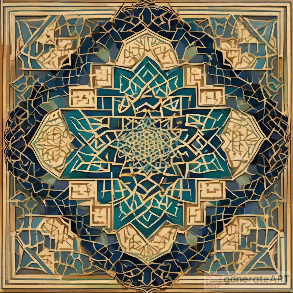 Mesmerizing Islamic Geometric Pattern Design