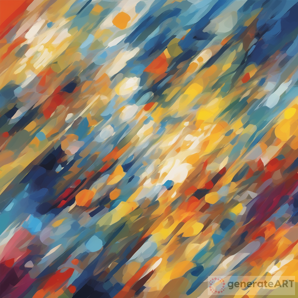 Impressionism AI Abstract Art Composition