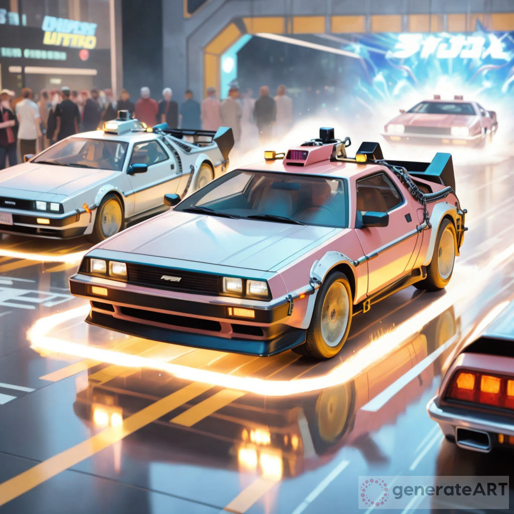 Iconic DeLorean Time Machine: Back to the Future Car