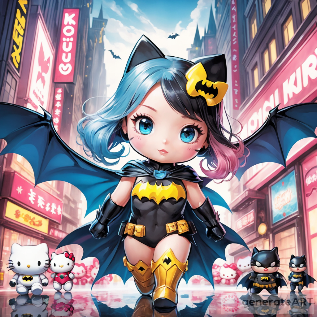 Hello Kitty & Batman: Crime-Fighting Duo