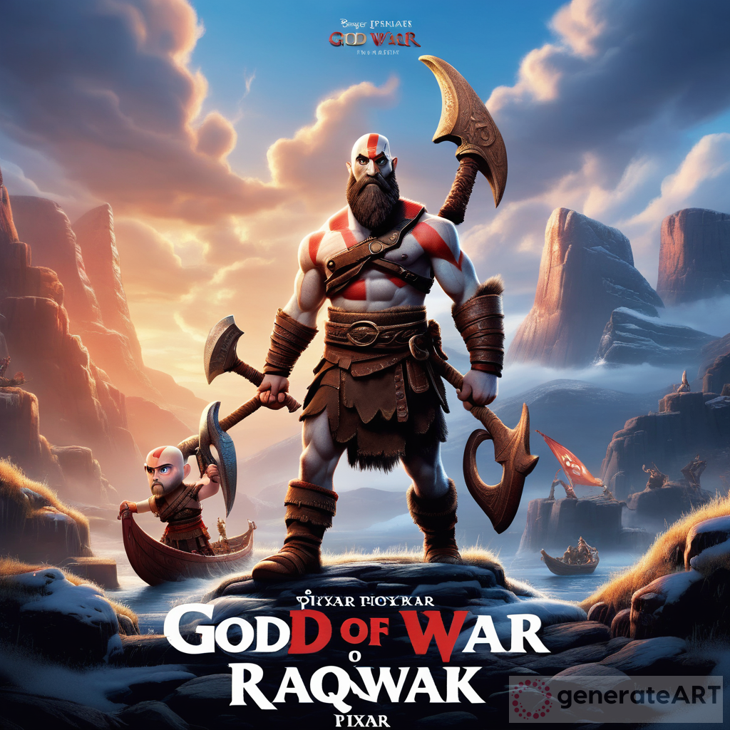 Pixar Poster: God of War Ragnarok