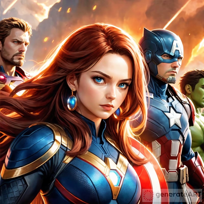 #Avengers #wallpaper #4K #superheroes | GenerateArt