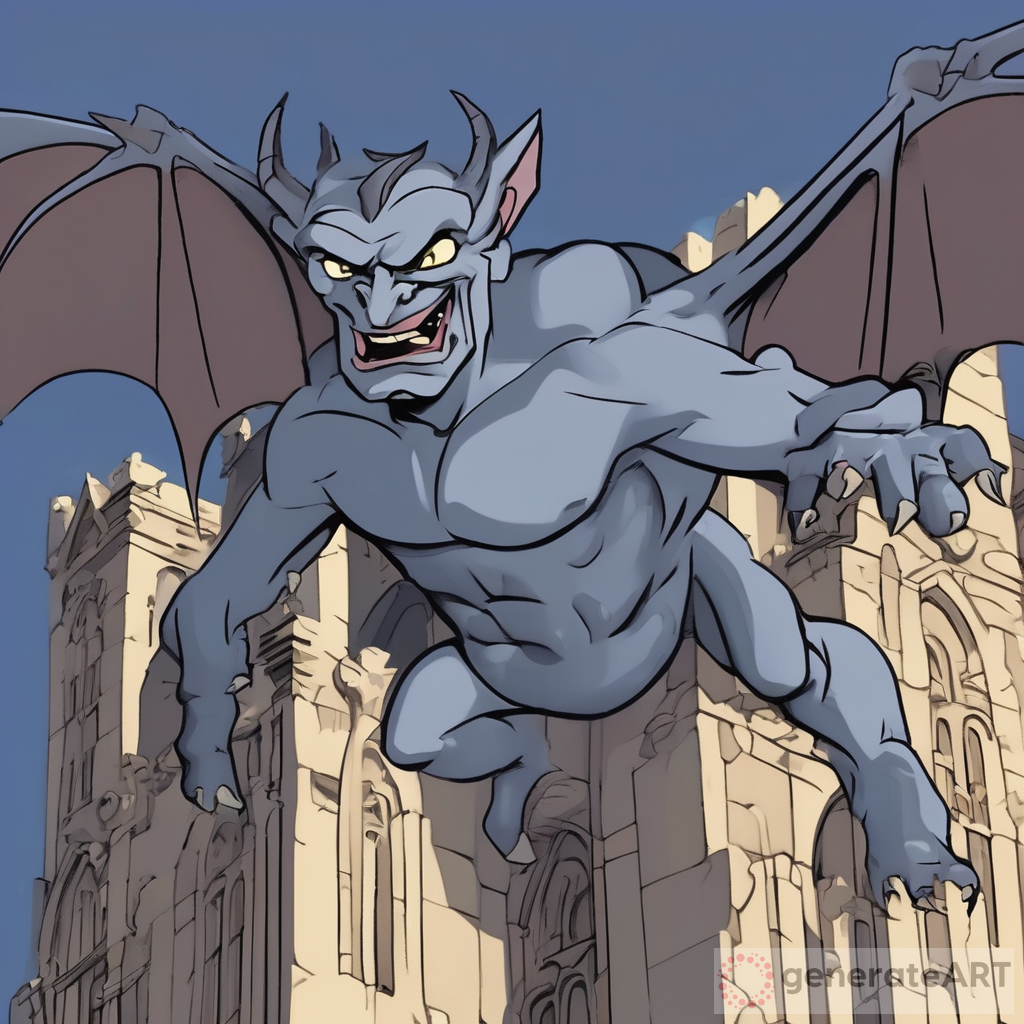 Gargoyles Cartoon Series - Fantasy, Action, Drama