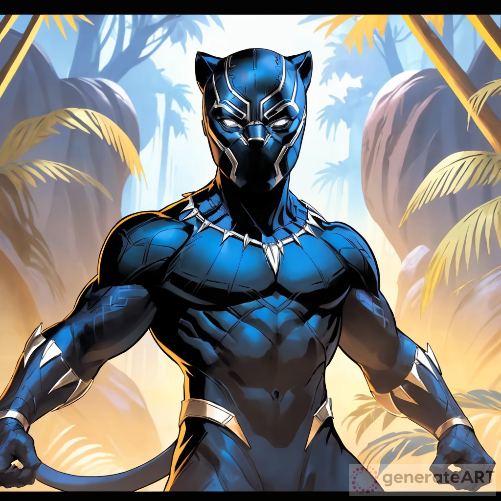 Majestic Black Panther in the Wild