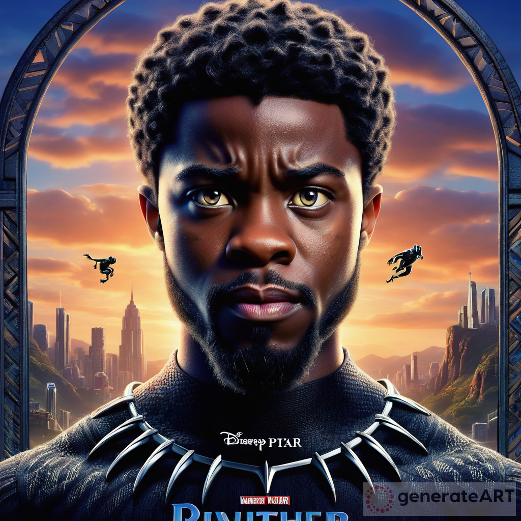 Black Panther Pixar Movie Poster