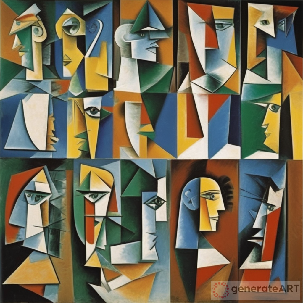 Revolutionary Cubism Paintings By Picasso GenerateArt   W=1024