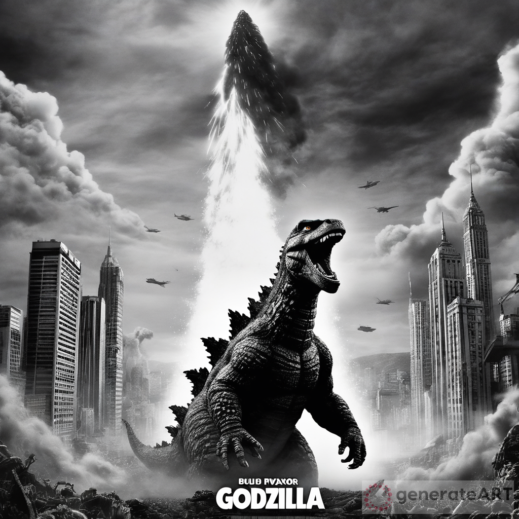 Godzilla x Pixar Poster Redesign