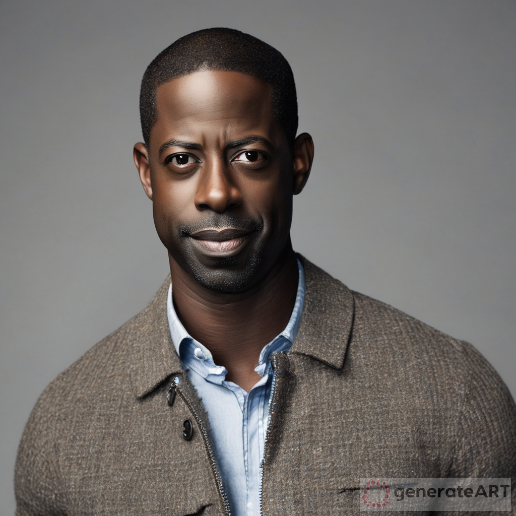 Sterling K Brown Pixar Movie Poster | GenerateArt