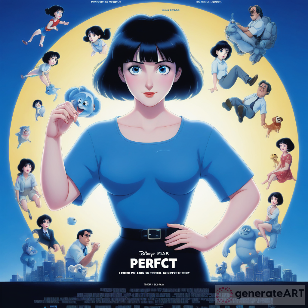 Pixar's Perfect Blue Movie Poster