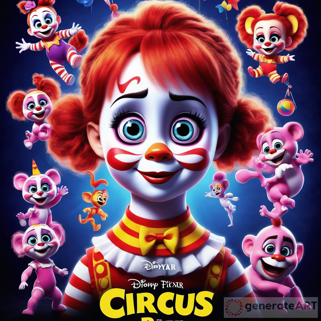 Circus Baby Pixar Movie Poster