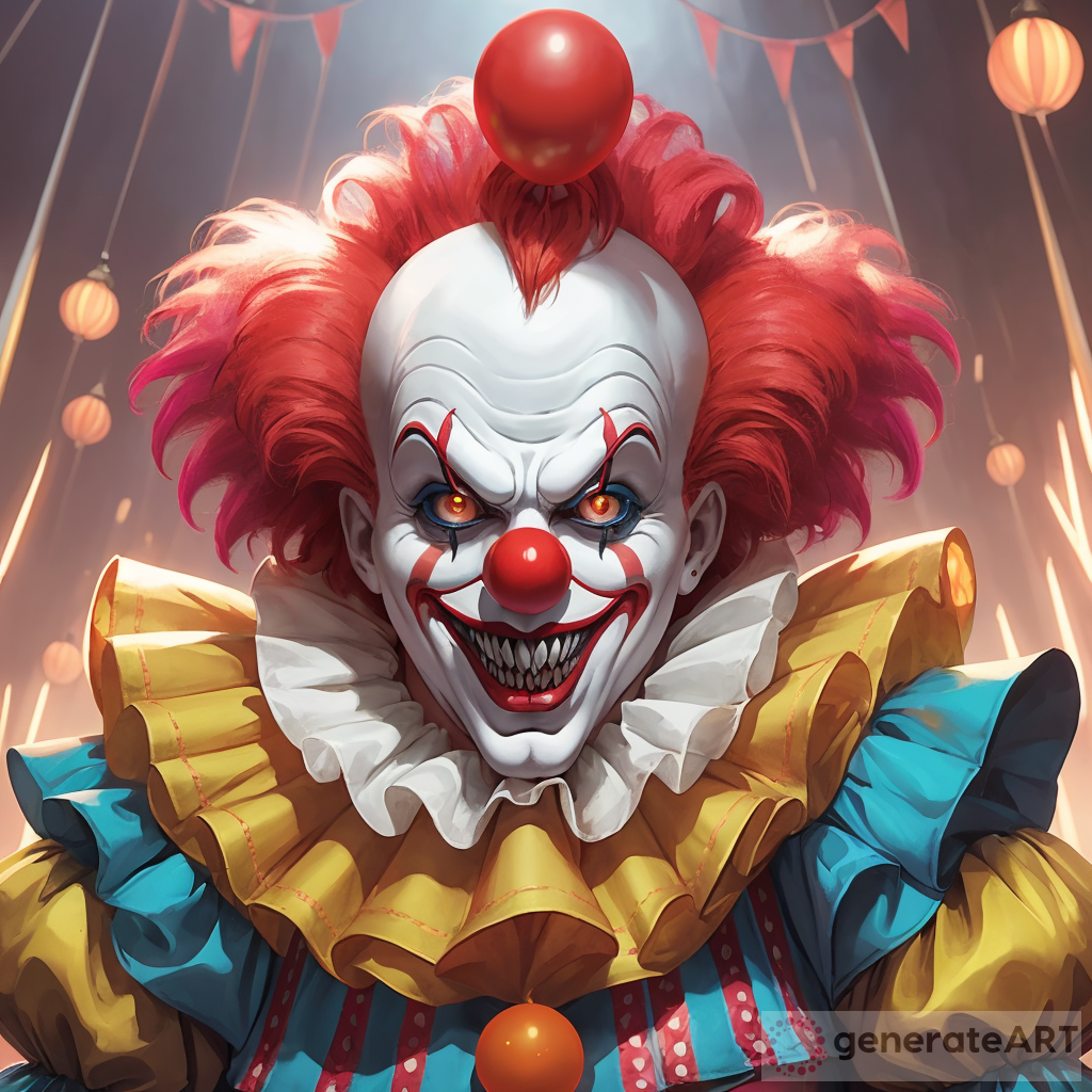 The Terrifying World of Creepy Clowns | GenerateArt