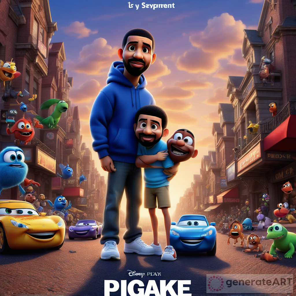 Drake Exposed: Pixar Movie Poster Craze