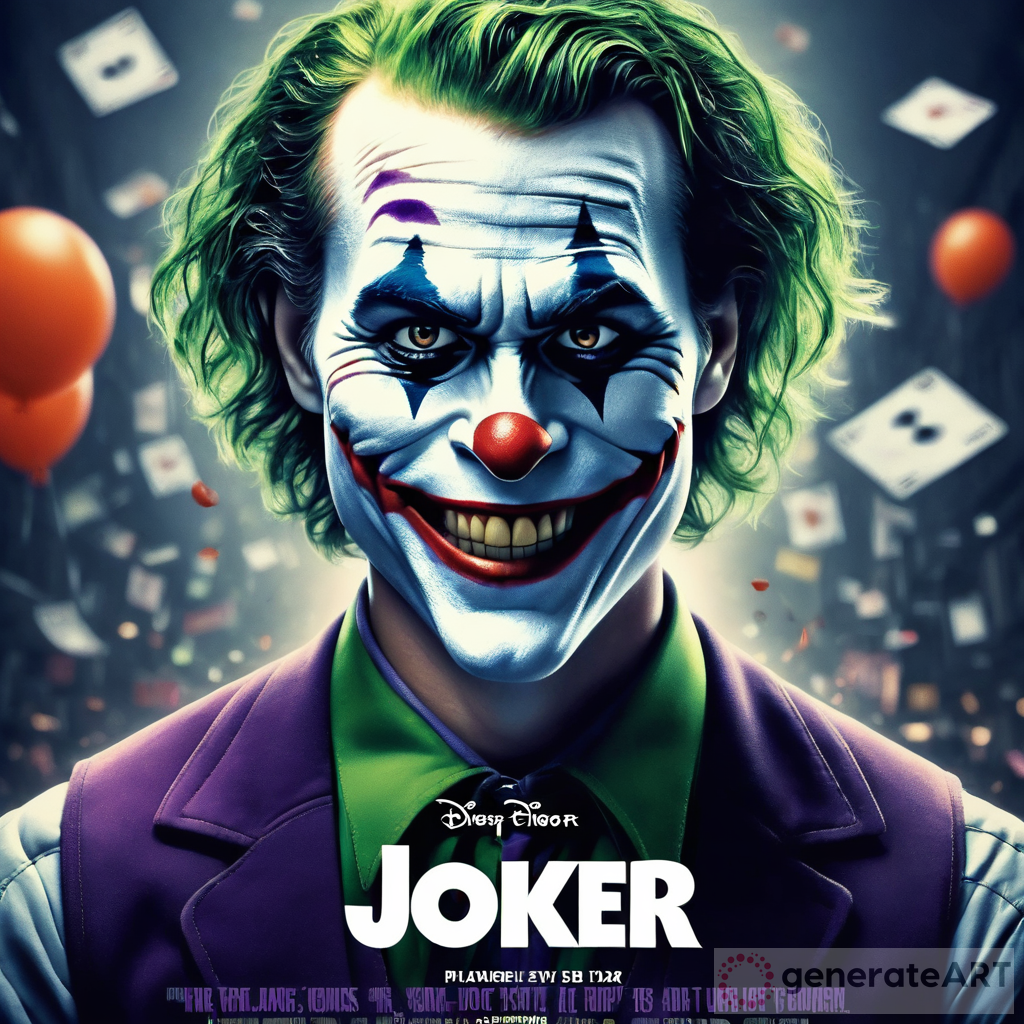 Joker Smile Pixar Movie Poster