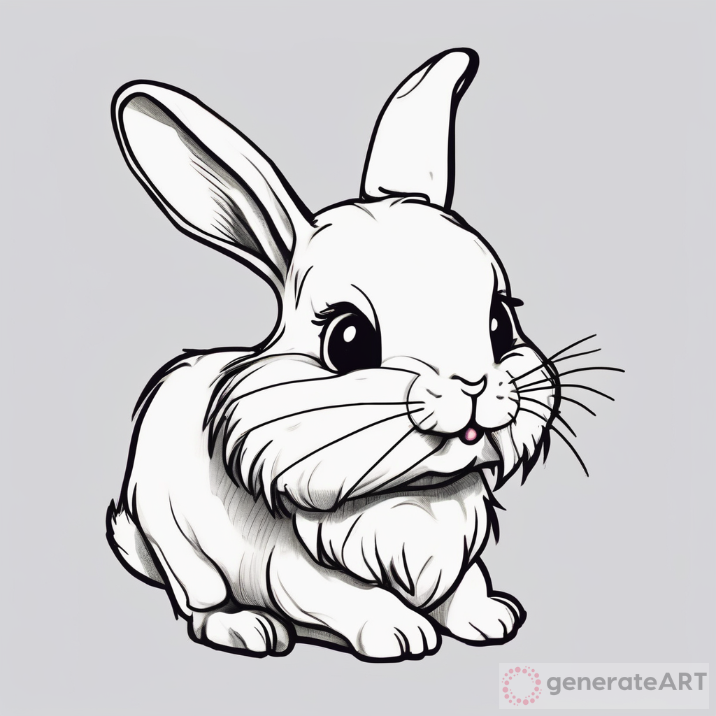 Easy Cute Rabbit Drawing Tutorial