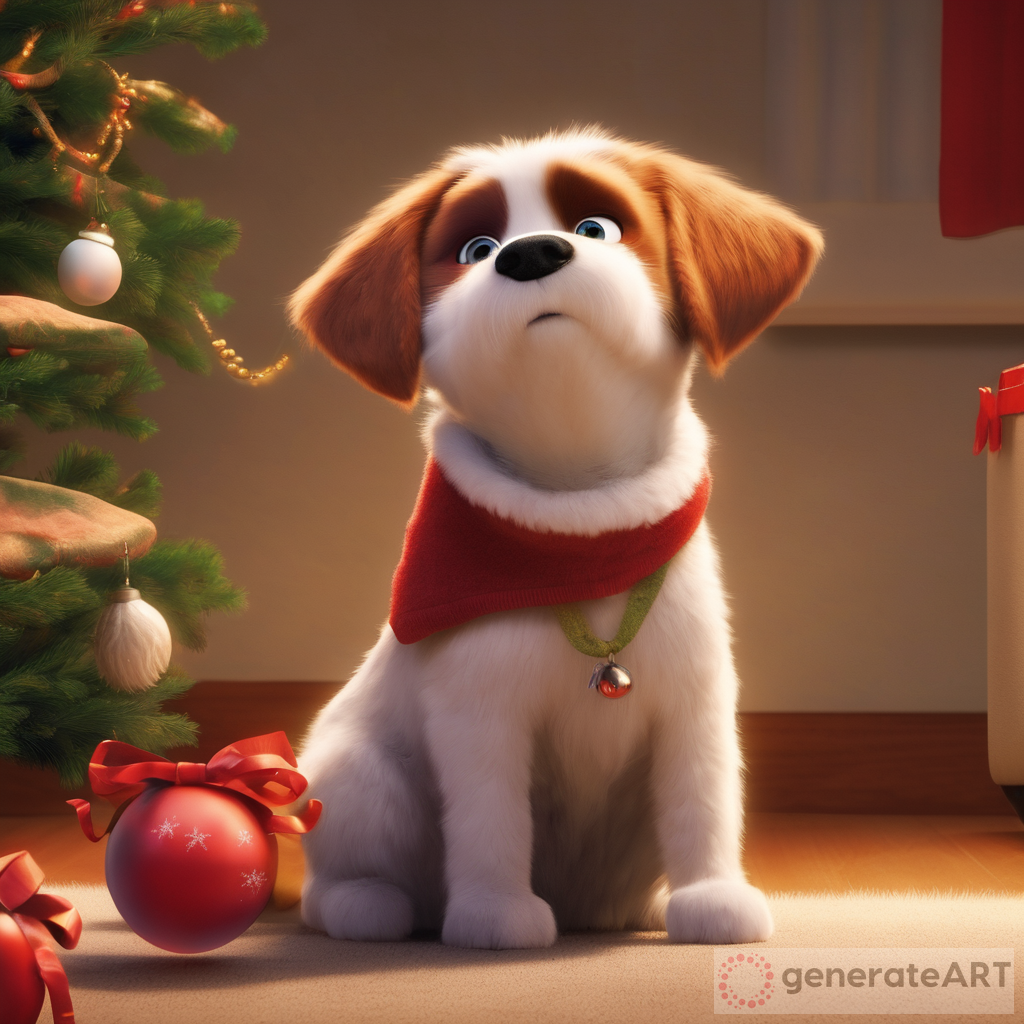 A Doggy Christmas: Pixar Movie Poster