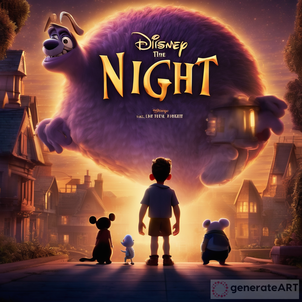 The Night Vision Disney Pixar Poster