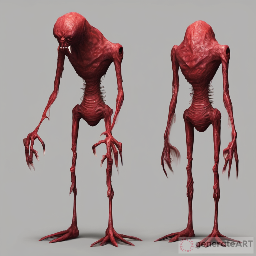 The Skinny Red Monster: A Horrifying Creature