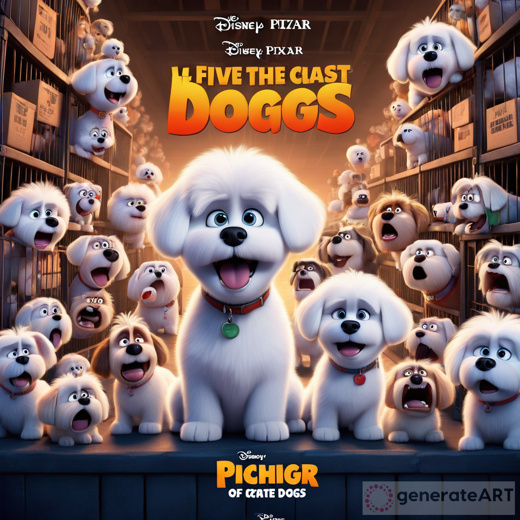 Disney Pixar: Angry Bichon Dogs