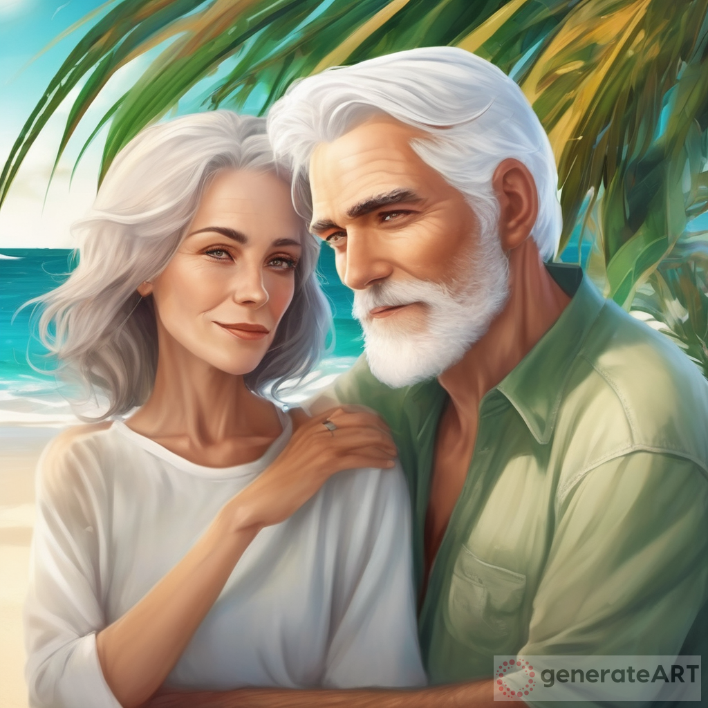 Love in Paradise: A Couple in Love