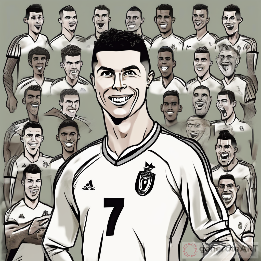 Ronaldo Career Cartoon Journey