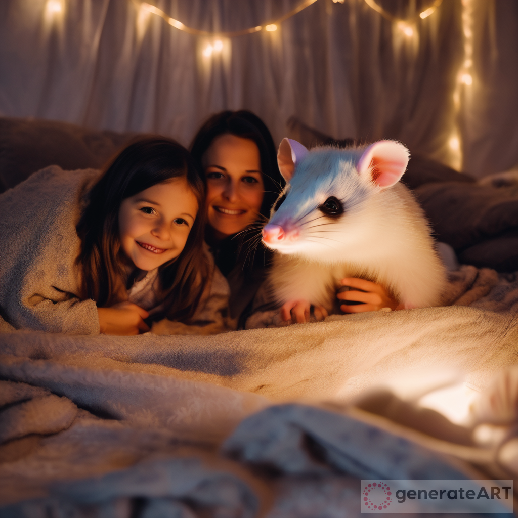 Cozy Adventure Movie Night with Mother-Daughter Duo