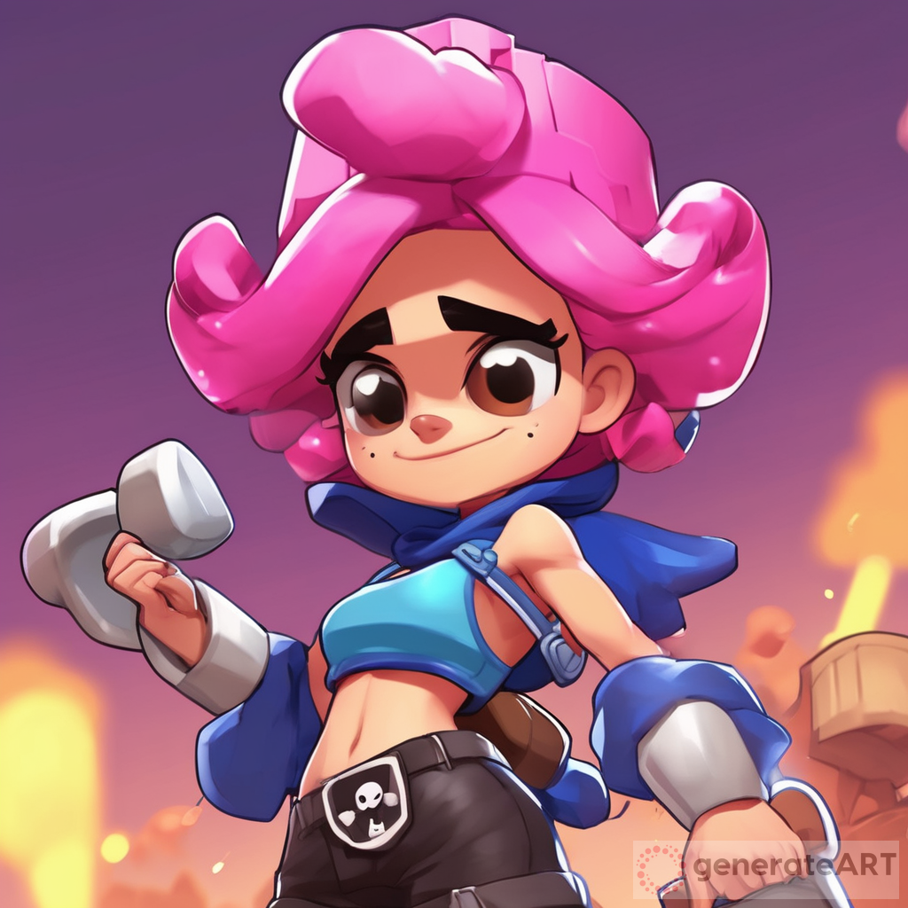 Colette from Brawl Stars Poops - Gaming Humor Revealed