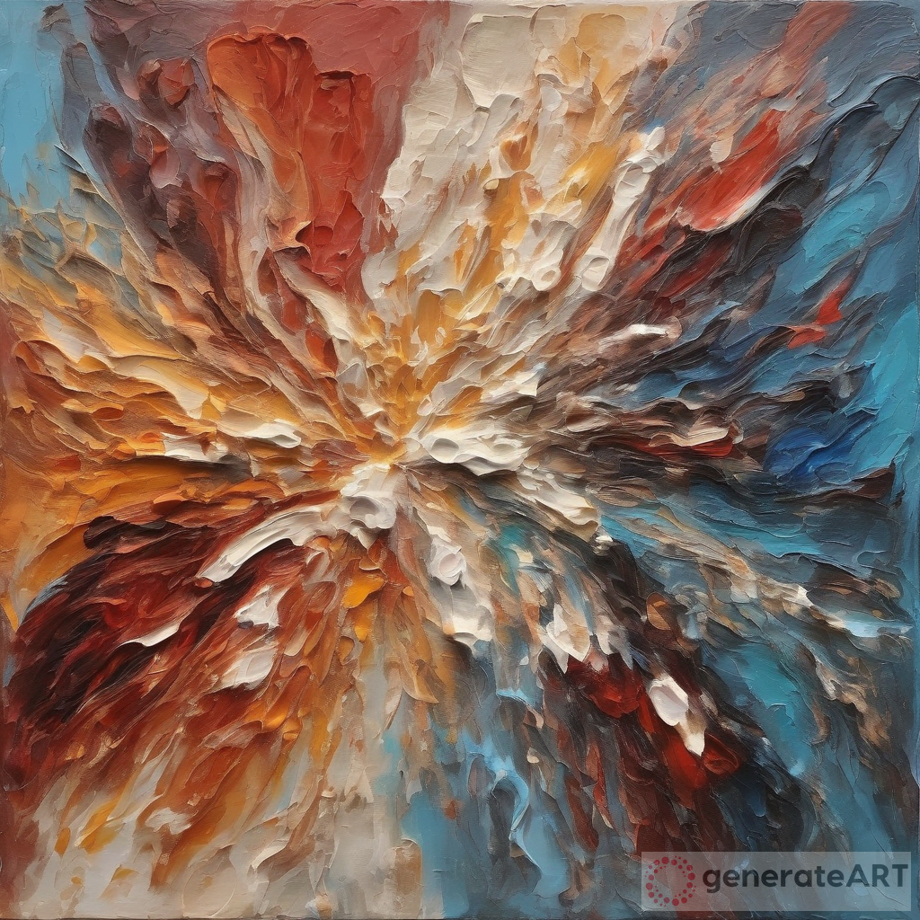 Captivating Impasto Abstract Painting