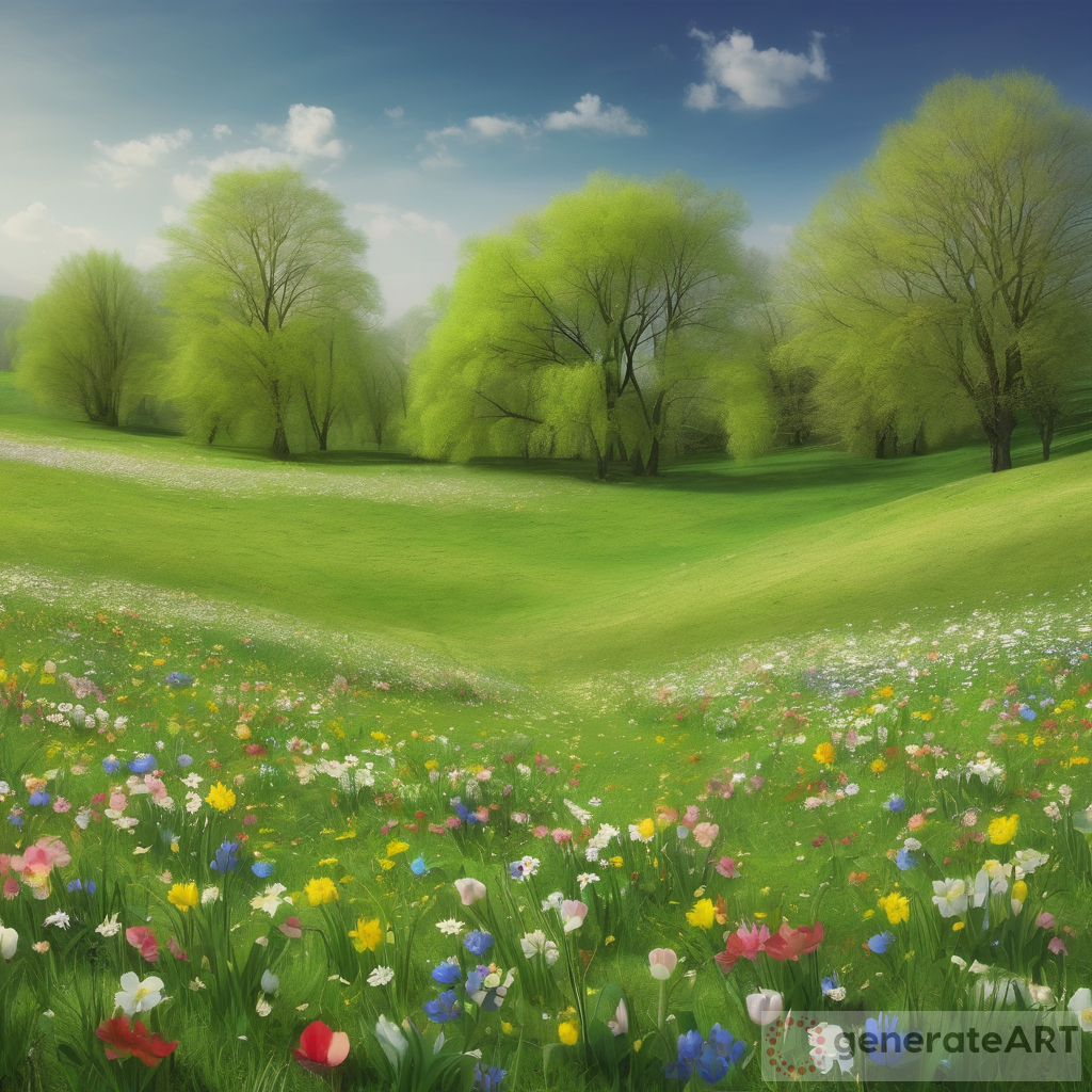 Explore the Beauty of Spring Meadow