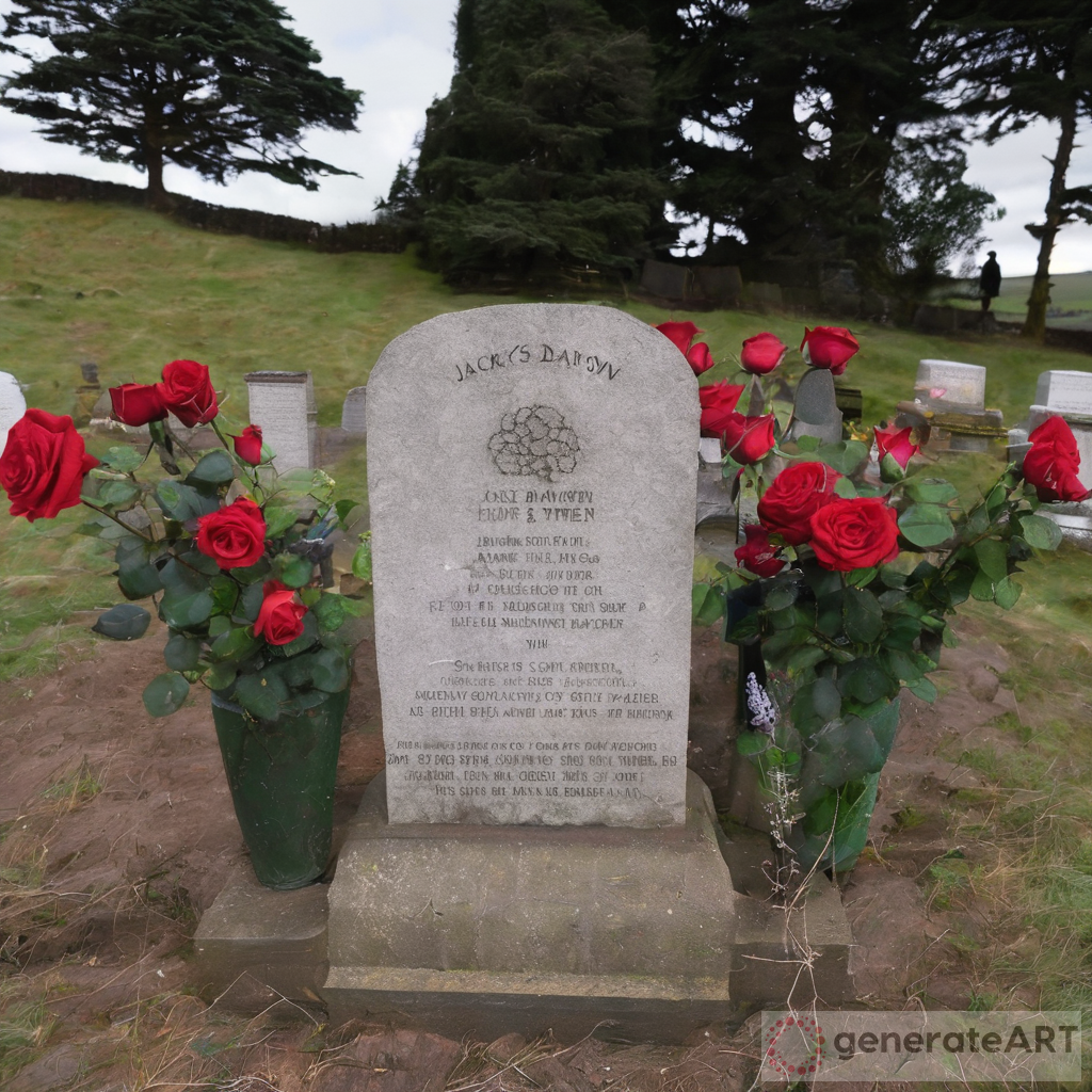 Rose Dawson on Jack Dawson's Grave - A Titanic Love Story
