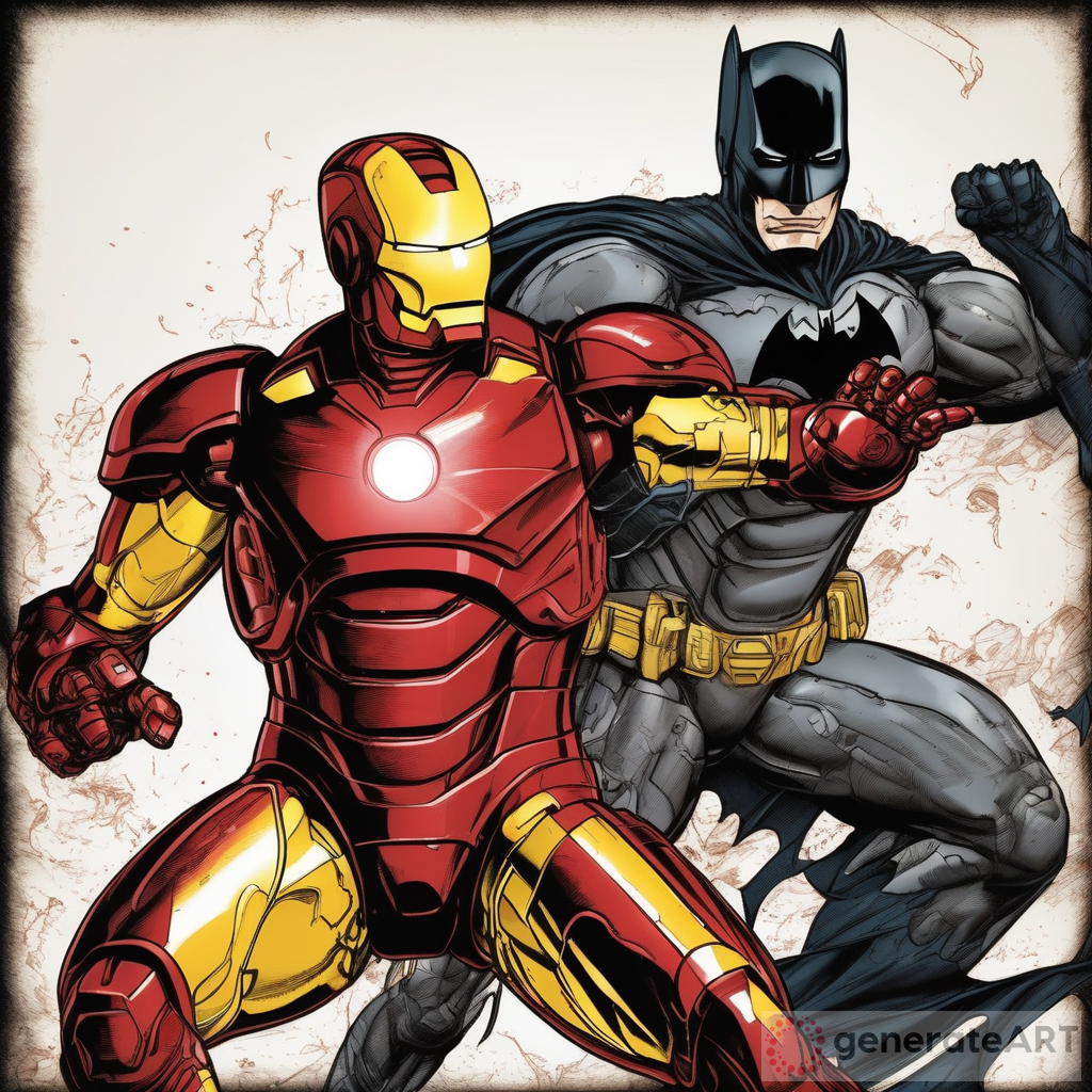 Iron Man vs Batman Battle
