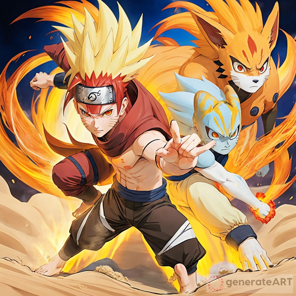 Naruto vs Gaara: Epic Showdown in Kurama Mode vs Sand Spirit Mode